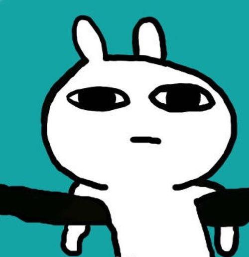 小兔吃瓜表情包,萌态可掬，瓜趣横生